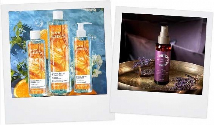 Avon Lavendar pillow mist, bubble bath, shower gel,